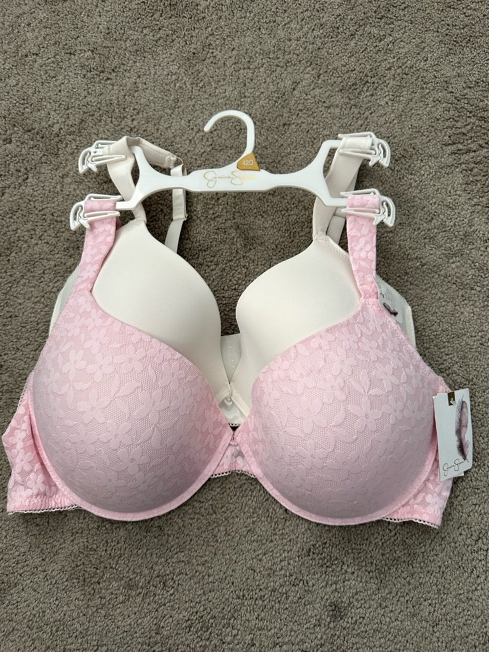 Jessica Simpson 2pk Full Figure Bra size 42D